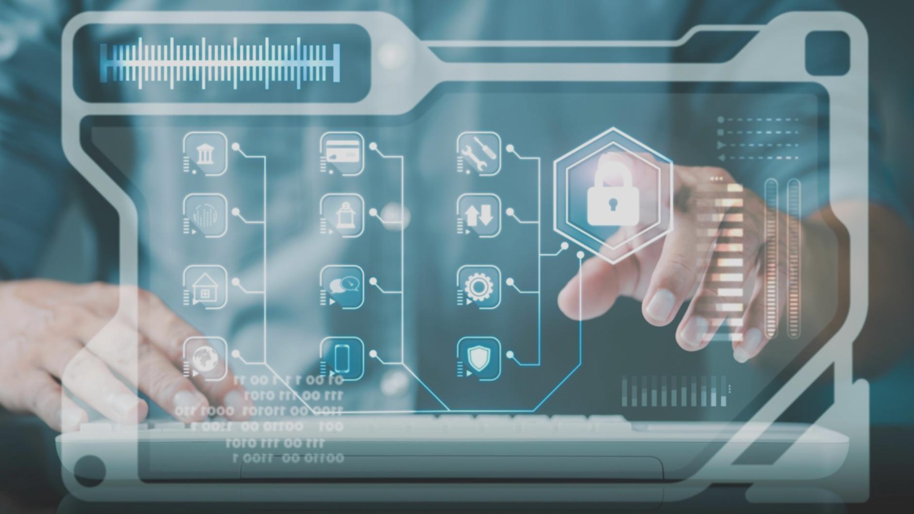 Estudiantes trabajando en proyecto de IA industrial con equipos especializados